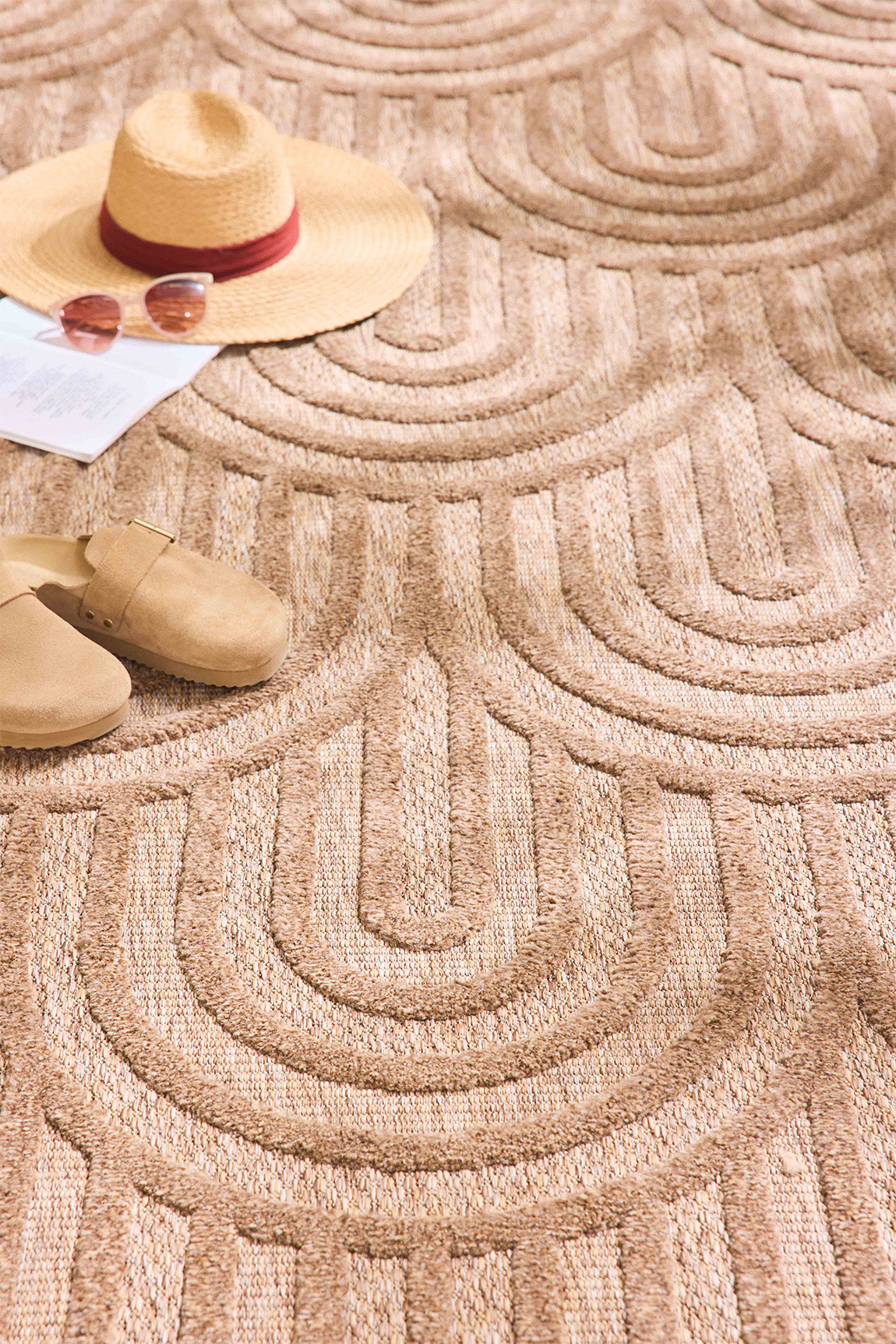 Tapis SANTORINI 985 BEIGE : SAN985BEI SANTORINI