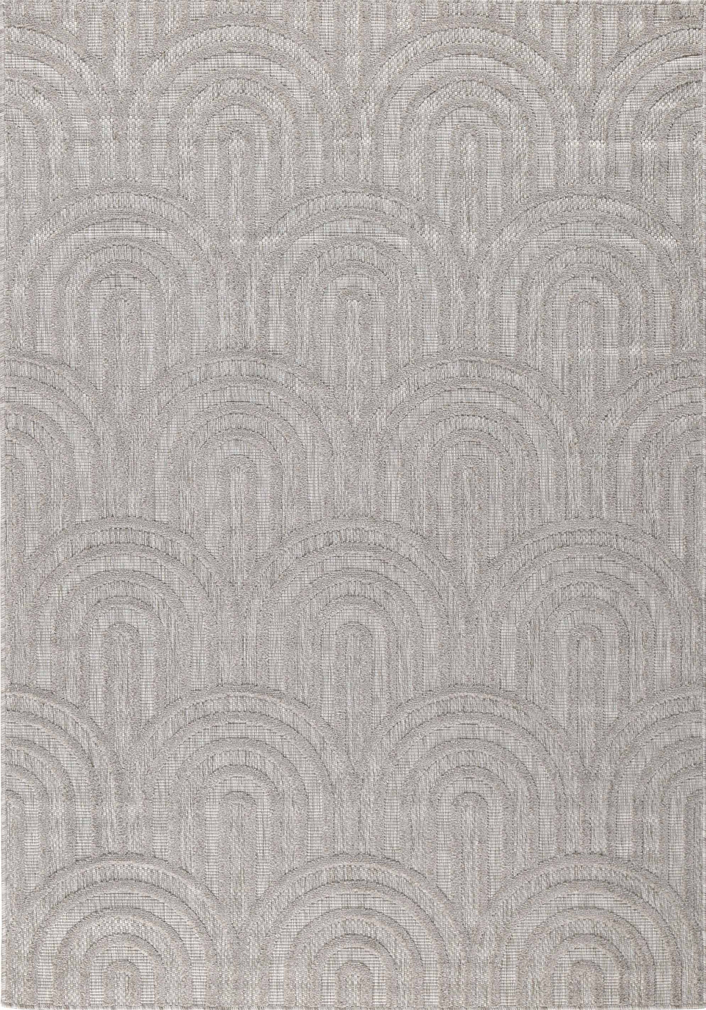 Tapis d'intérieur et extérieur SANTORINI 985 GRIS : SAN985GRI Nazar rugs