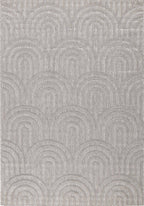 Tapis d'intérieur et extérieur SANTORINI 985 GRIS : SAN985GRI Nazar rugs