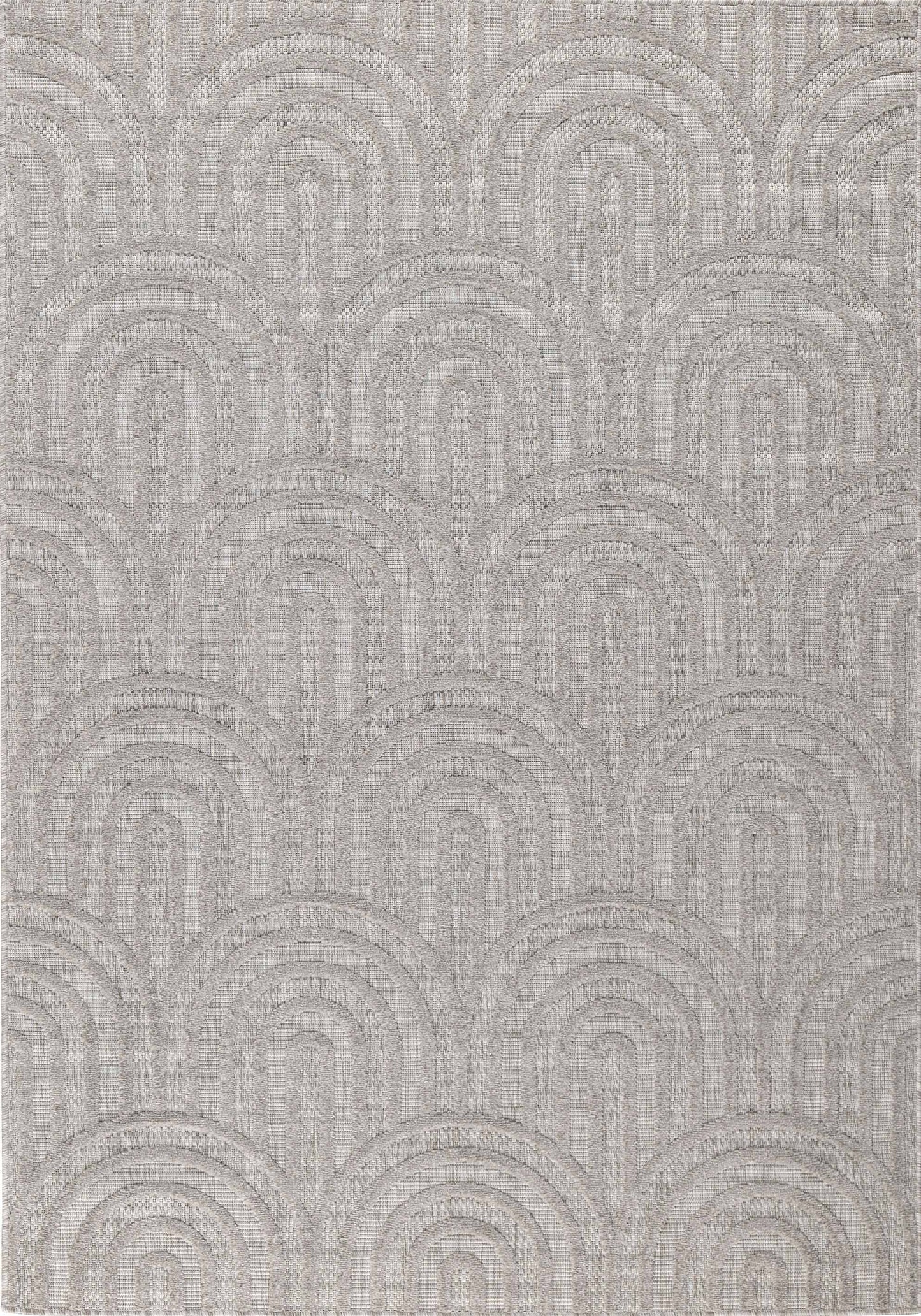 Tapis d'intérieur et extérieur SANTORINI 985 GRIS : SAN985GRI Nazar rugs