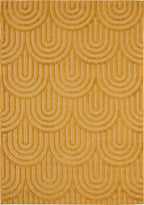 Tapis d'intérieur et extérieur SANTORINI 985 JAUNE : SAN985JAU Nazar rugs