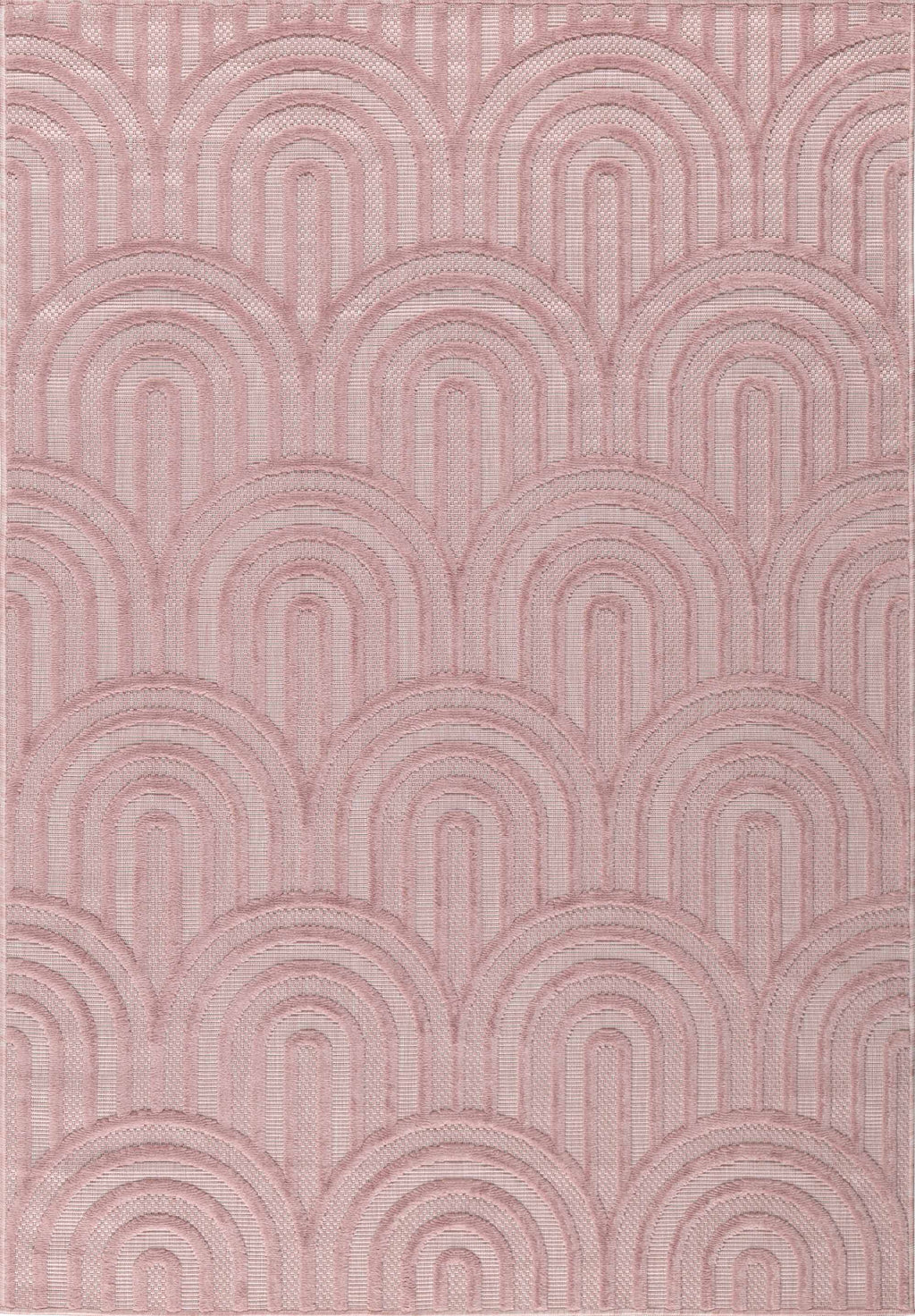 Tapis d'intérieur et extérieur SANTORINI 985 ROSE : SAN985ROS Nazar rugs