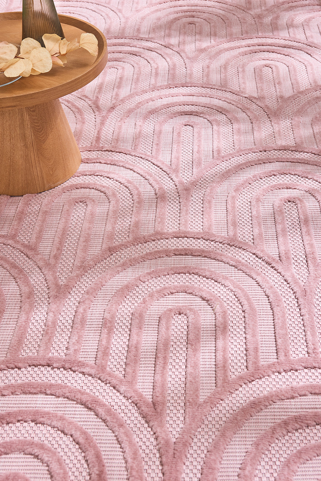 Tapis d'intérieur et extérieur SANTORINI 985 ROSE : SAN985ROS Nazar rugs