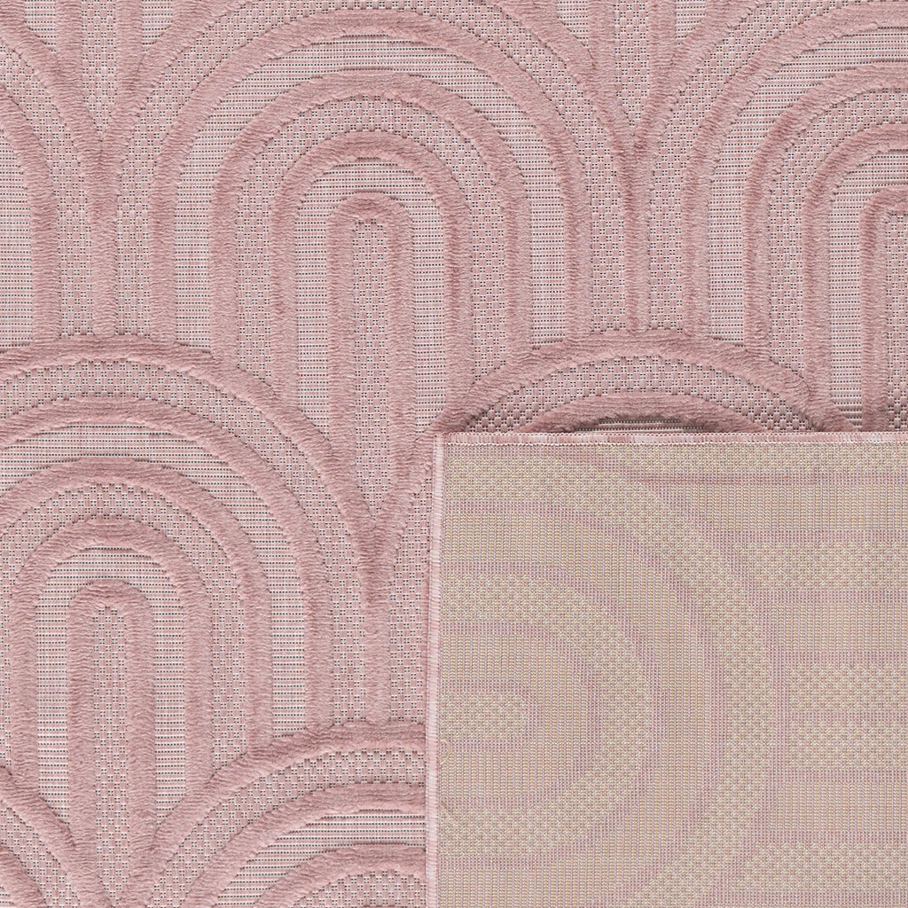 Tapis d'intérieur et extérieur SANTORINI 985 ROSE : SAN985ROS Nazar rugs