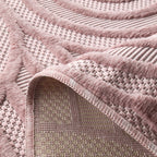 Tapis d'intérieur et extérieur SANTORINI 985 ROSE : SAN985ROS Nazar rugs