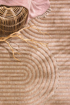 Tapis d'intérieur et extérieur SANTORINI 986 BEIGE : SAN986BEI Nazar rugs