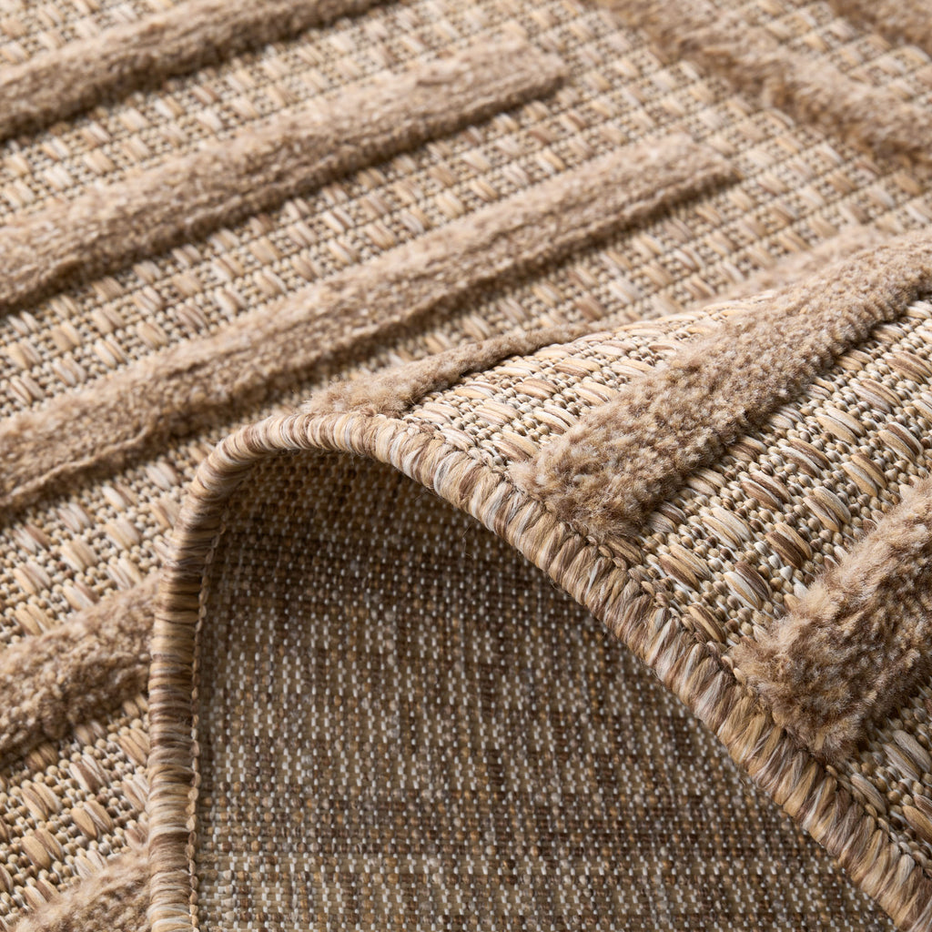 Tapis d'intérieur et extérieur SANTORINI 986 BEIGE : SAN986BEI Nazar rugs