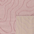 Tapis d'intérieur et extérieur au motif abstrait Santorini Rose : SAN988ROS Nazar rugs