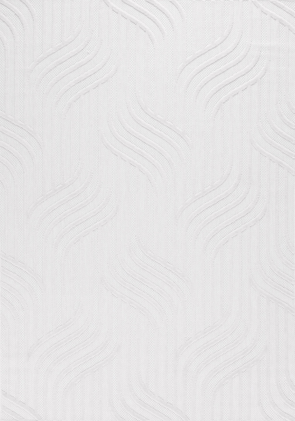 Tapis graphique Blanc : SAN989BLA Nazar rugs