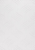 Tapis graphique Blanc : SAN989BLA Nazar rugs