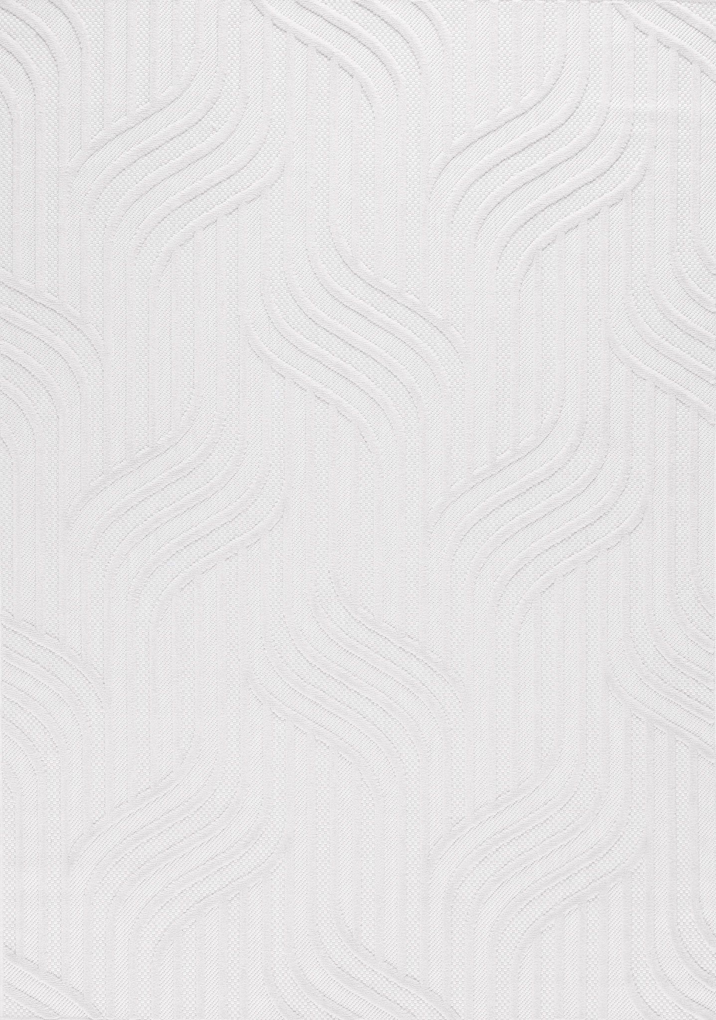 Tapis graphique Blanc : SAN989BLA Nazar rugs