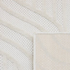 Tapis graphique Blanc : SAN989BLA Nazar rugs