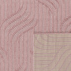 Tapis d'intérieur et extérieur motif graphique Santorini Rose : SAN989ROS Nazar rugs