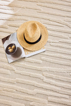 Tapis à motifs Blanc : SAN990BLA Nazar rugs