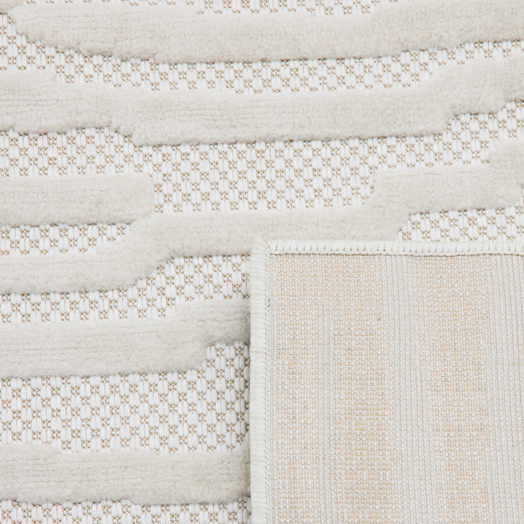 Tapis à motifs Blanc : SAN990BLA Nazar rugs