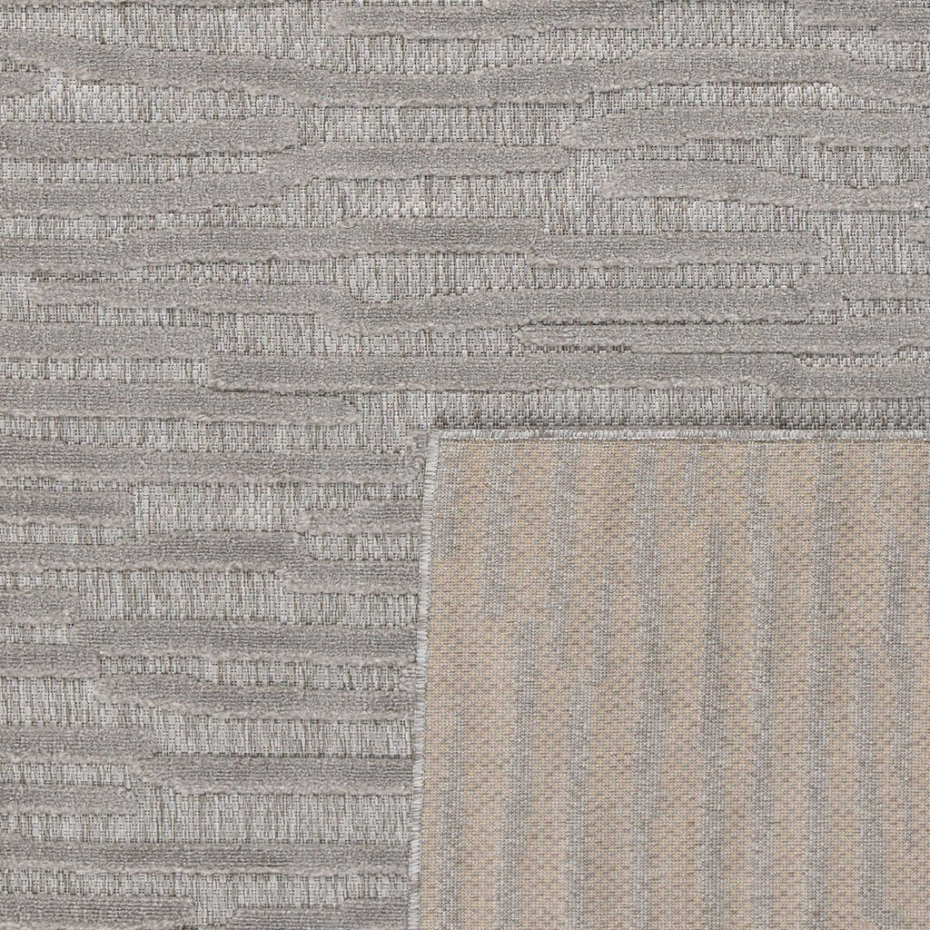 Tapis d'intérieur et d'extérieur à motifs Gris : SAN990GRI Nazar rugs