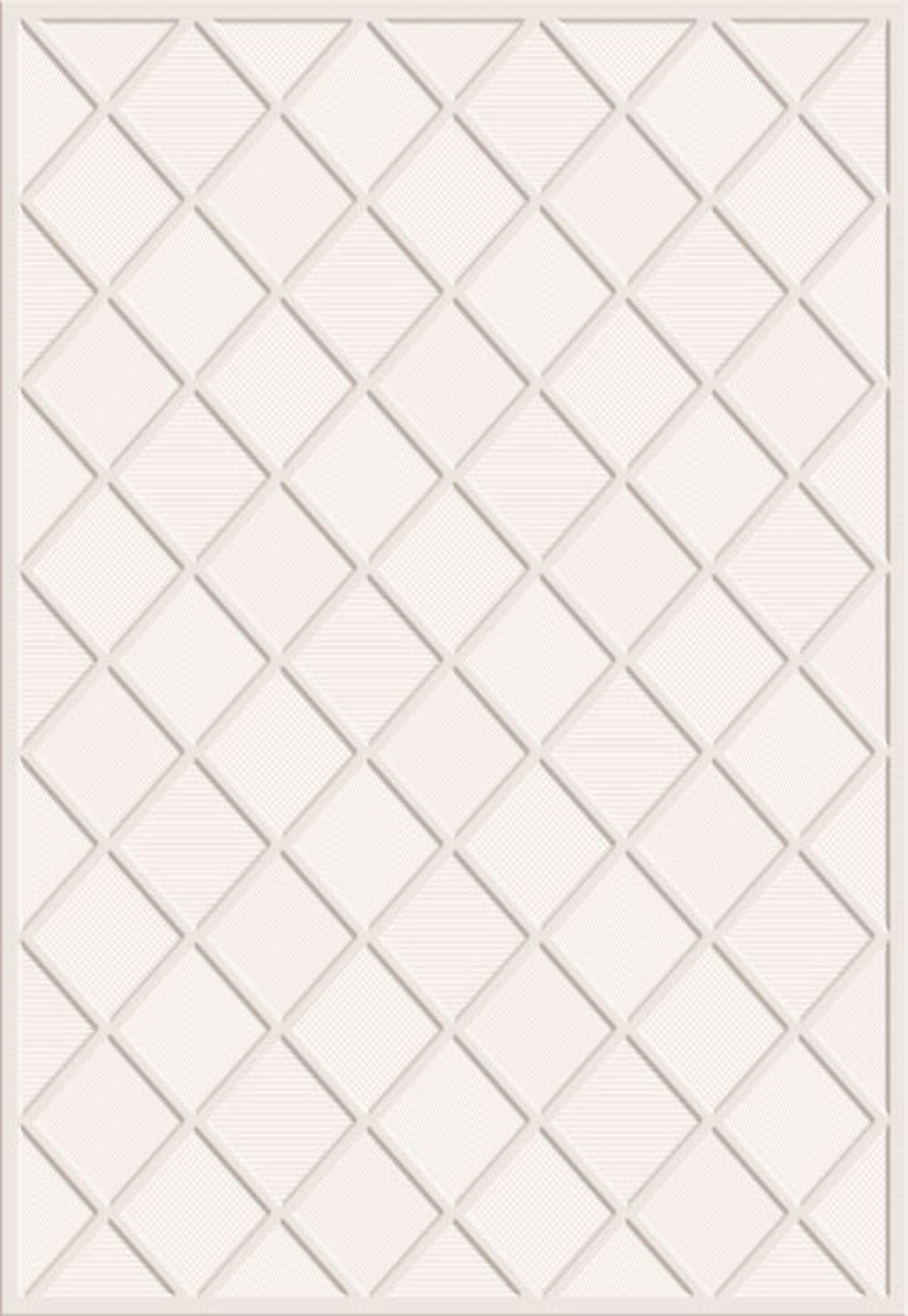 Tapis géométrique Blanc : SAN991BLA Nazar rugs