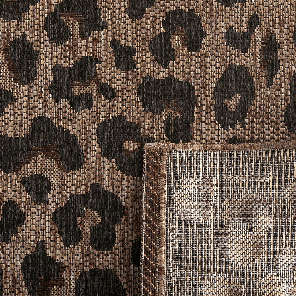 Tapis intérieur extérieur à motif léopard marron SAVANNA Nazar rugs