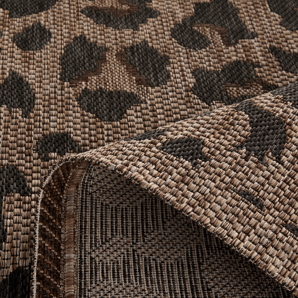 Tapis intérieur extérieur à motif léopard marron SAVANNA Nazar rugs