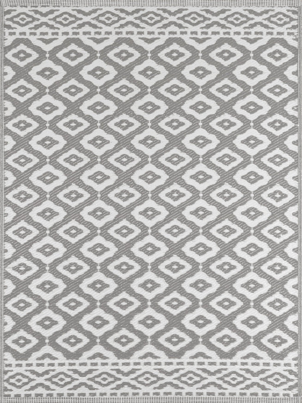 Tapis à motifs géométriques gris et blancs – SCO112GRI Nazar rugs