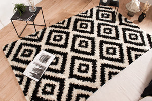 Tapis shaggy géométrique Nazar rugs