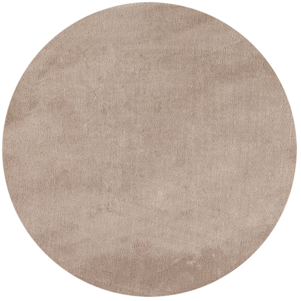 SKY - tapis rond uni minimaliste - SKY5400BEI SKY
