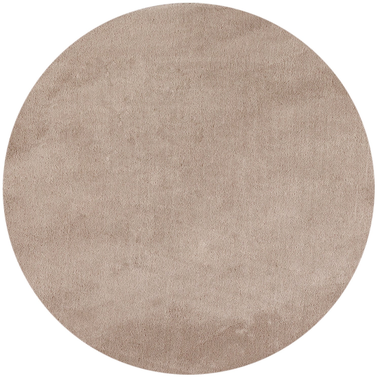 SKY - tapis rond uni minimaliste - SKY5400BEI SKY