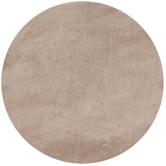SKY - tapis rond uni minimaliste - SKY5400BEI SKY