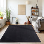 SKY - tapis uni minimaliste - SKY5400NOI SKY