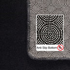 SKY - tapis uni minimaliste - SKY5400NOI SKY