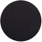 SKY - tapis rond uni minimaliste - SKY5400NOI SKY