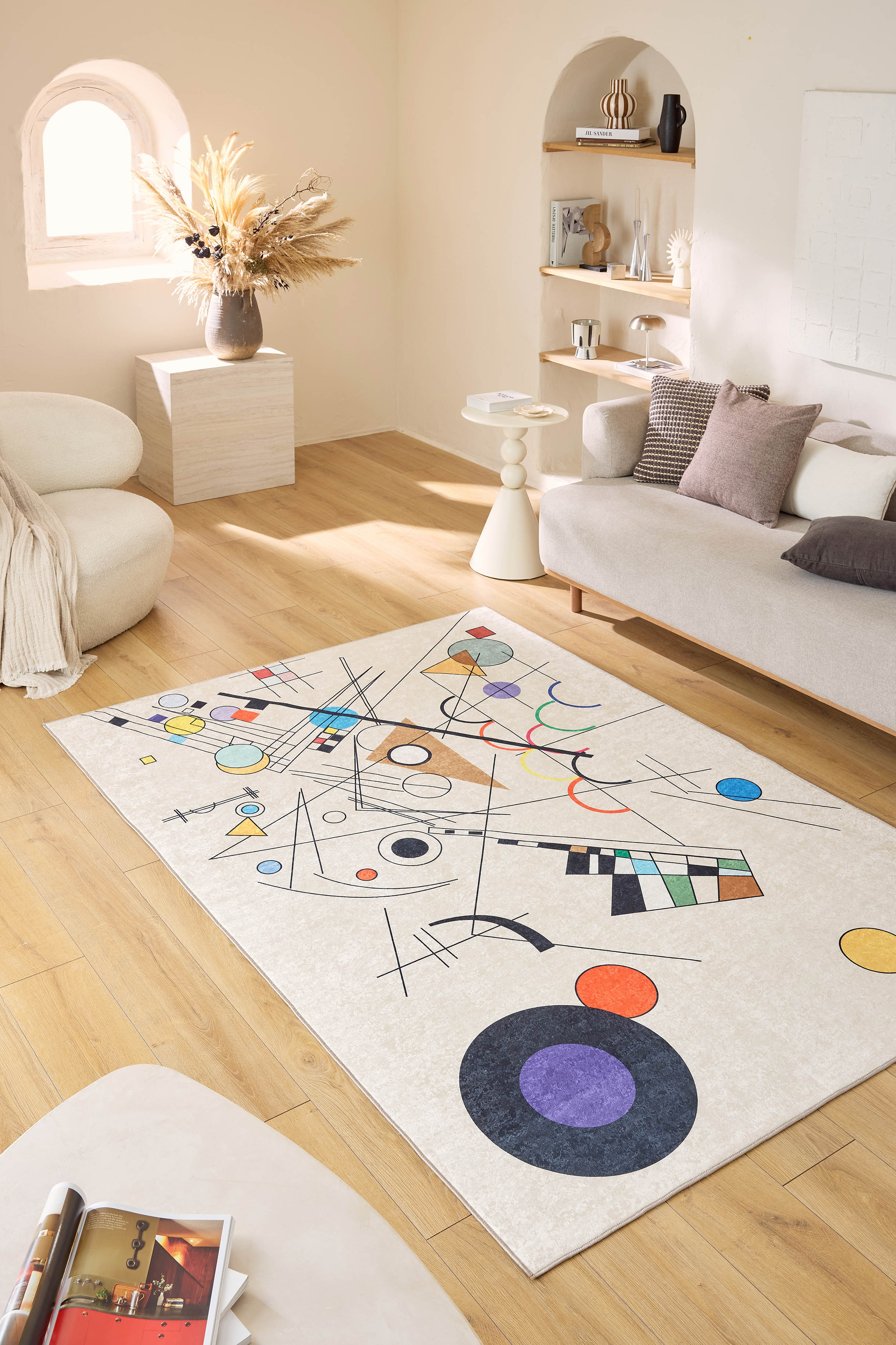 Tapis lavable en machine - Stampa - Motif abstrait STAMPA