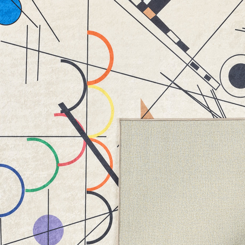 Tapis lavable en machine - Stampa - Motif abstrait STAMPA