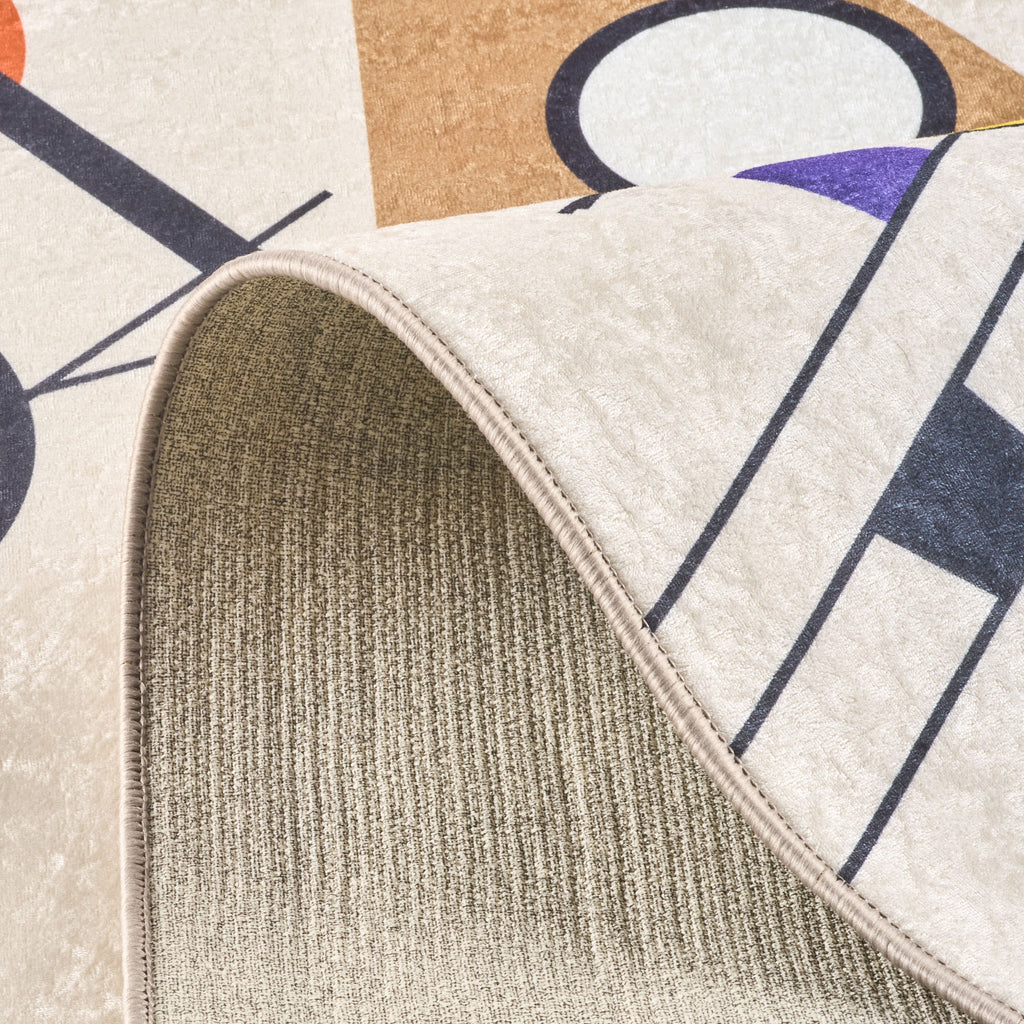Tapis lavable en machine - Stampa - Motif abstrait STAMPA