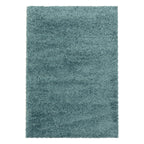 SYDNEY - Tapis shaggy uni à poils longs bleu - SYD3000BLE SYDNEY