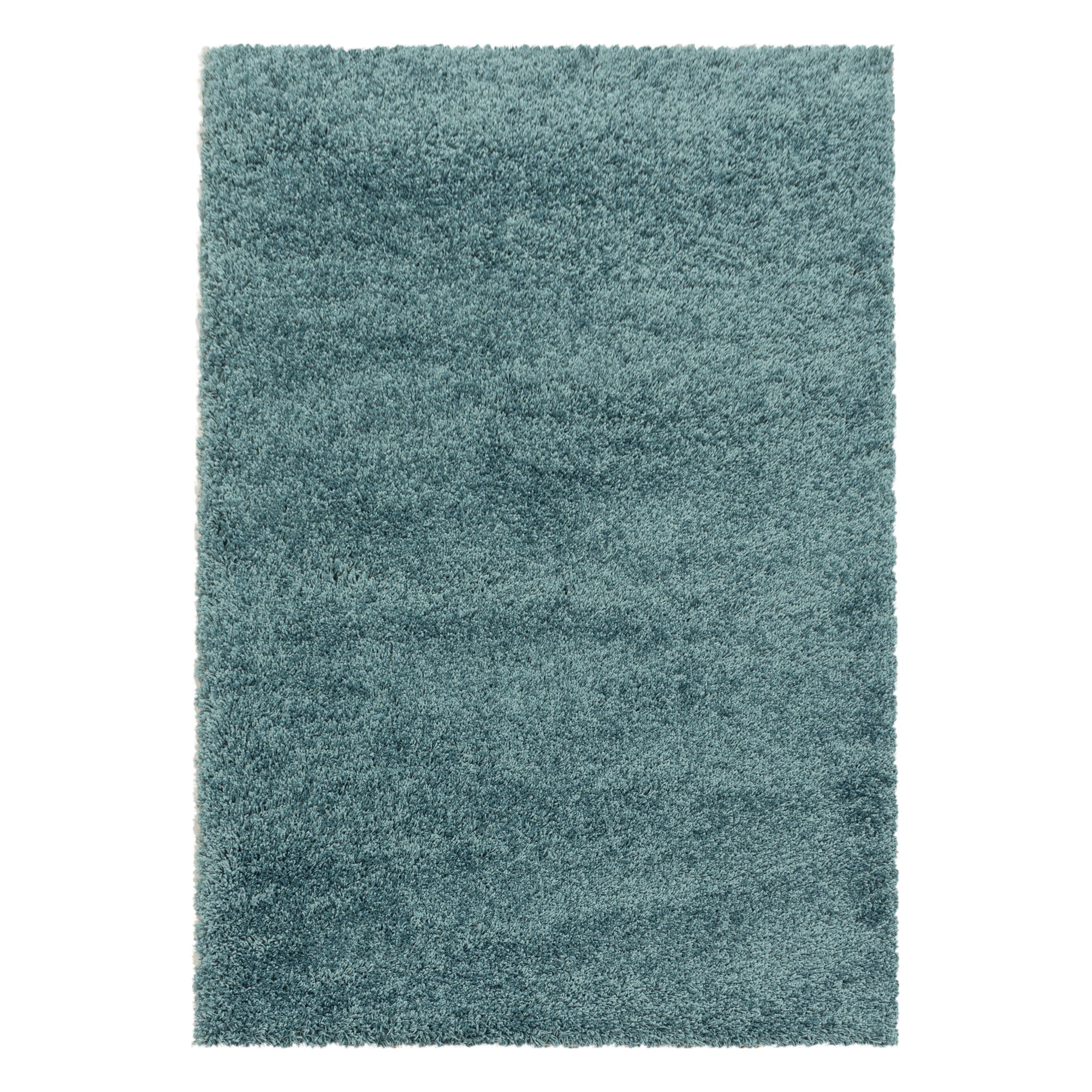 SYDNEY - Tapis shaggy uni à poils longs bleu - SYD3000BLE SYDNEY