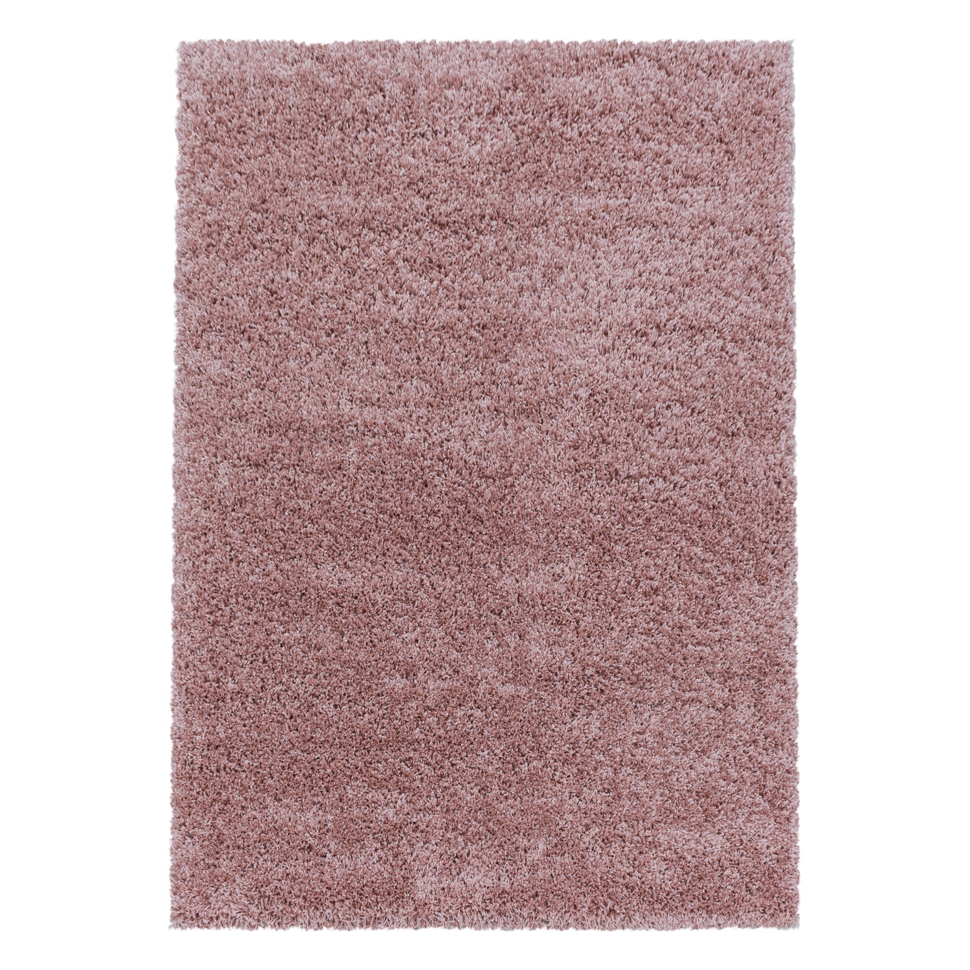 SYDNEY - Tapis shaggy uni à poils longs rose - SYD3000ROS SYDNEY