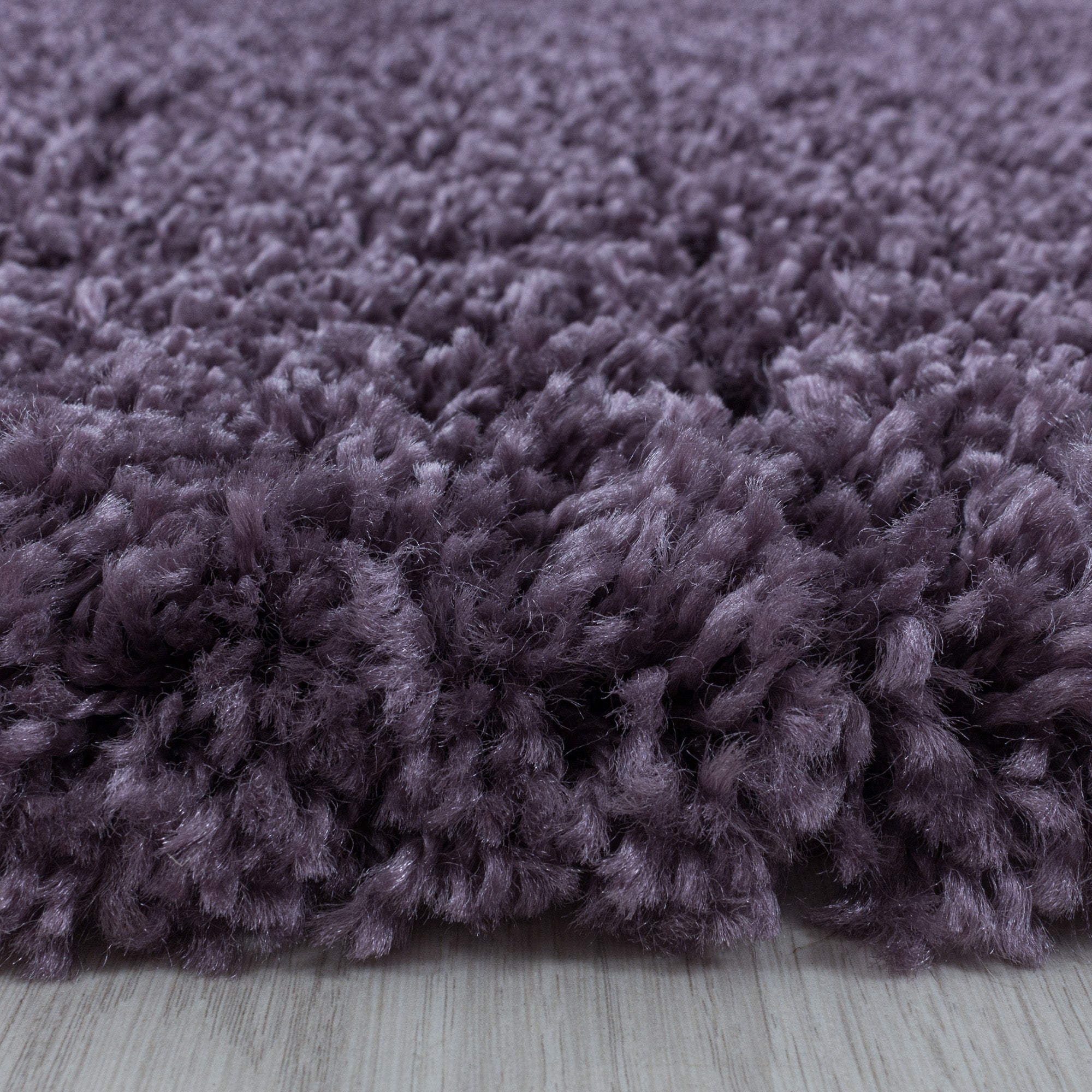 SYDNEY - Tapis shaggy uni à poils longs violet - SYD3000VIO SYDNEY