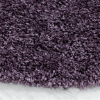SYDNEY - Tapis shaggy uni à poils longs violet - SYD3000VIO SYDNEY