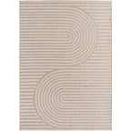 TENERIFE - Tapis Intérieur/Extérieur Beige à Motif Géométrique - TEN1301BEI TENERIFE