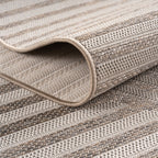 TENERIFE - Tapis Intérieur/Extérieur Beige à Motif Géométrique - TEN1301BEI TENERIFE