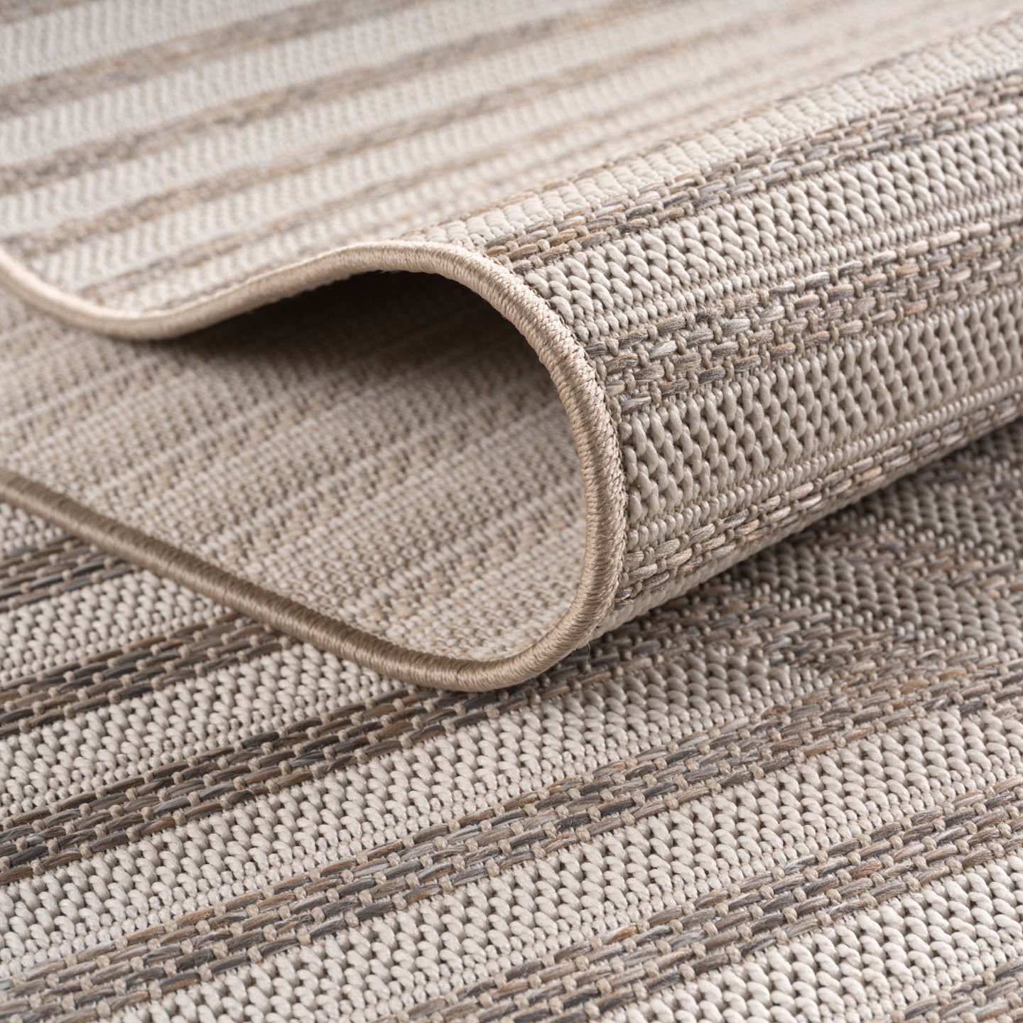 TENERIFE - Tapis Intérieur/Extérieur Beige à Motif Géométrique - TEN1301BEI TENERIFE