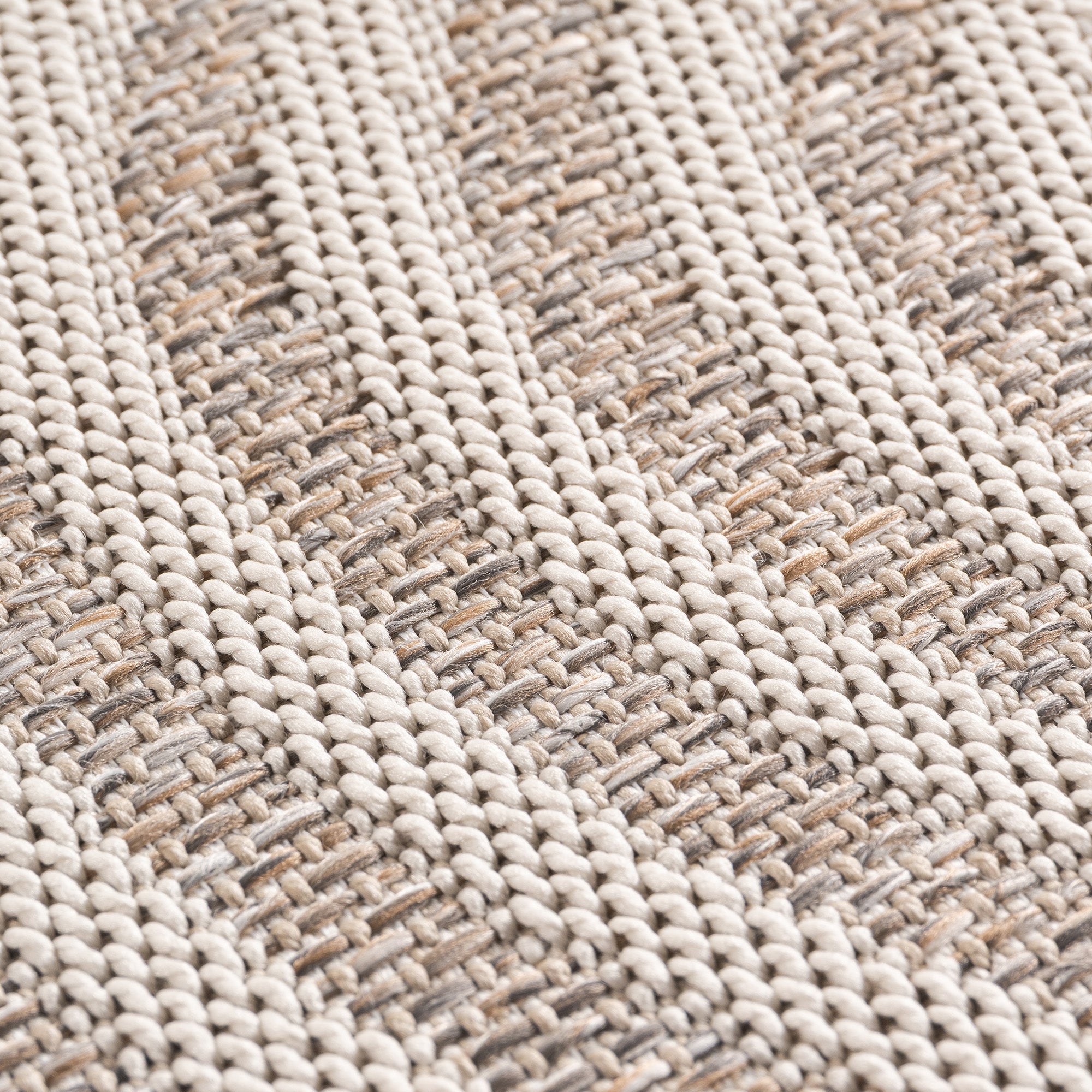 TENERIFE - Tapis Intérieur/Extérieur Beige à Motif Géométrique - TEN1301BEI TENERIFE