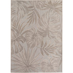 TENERIFE - Tapis Intérieur/Extérieur Beige à Motif Tropical - TEN1302BEI TENERIFE