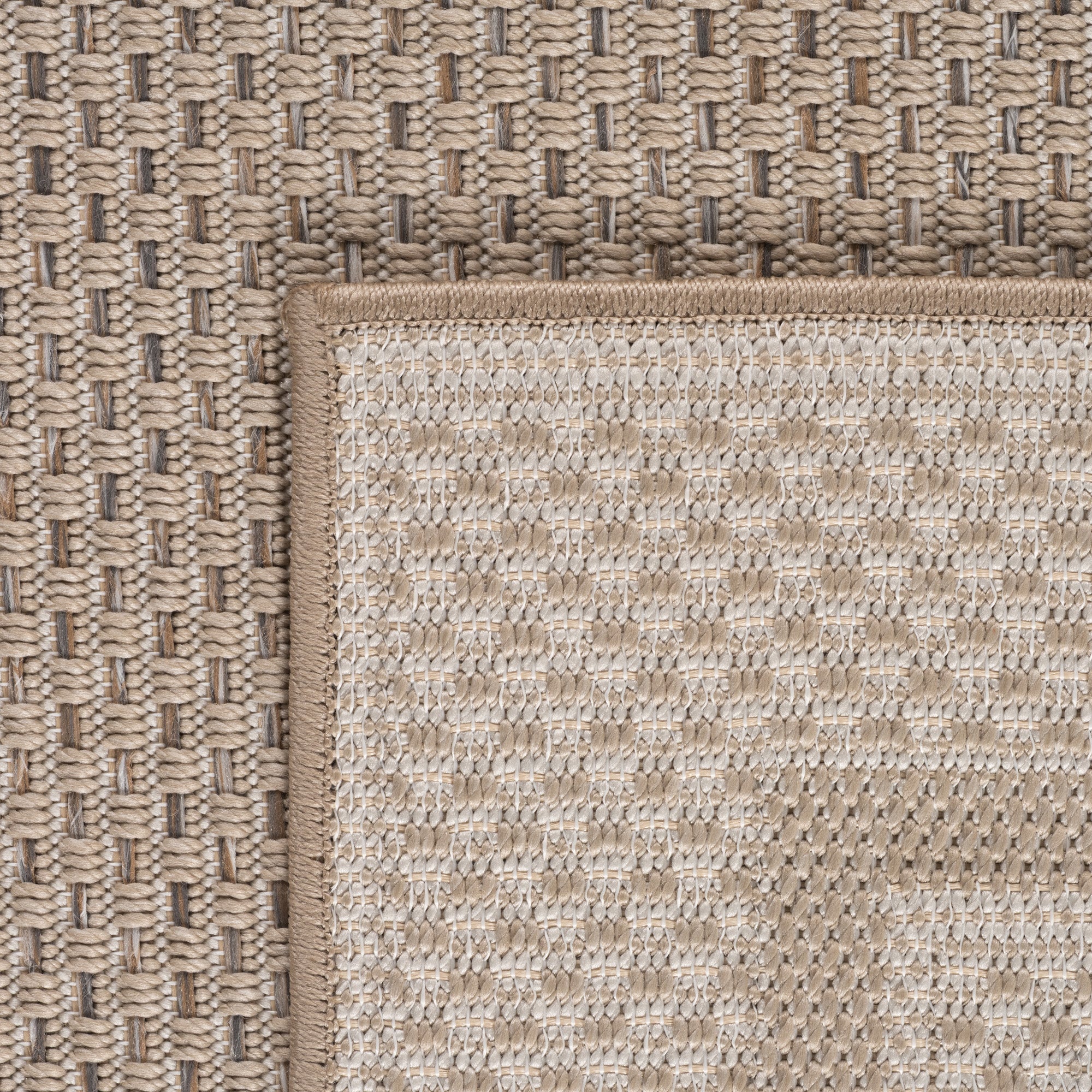 TENERIFE - Tapis Intérieur/Extérieur Beige à Motif Moderne - TEN1304BEI TENERIFE