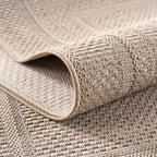 TENERIFE - Tapis Intérieur/Extérieur Beige à Motif Moderne - TEN1304BEI TENERIFE