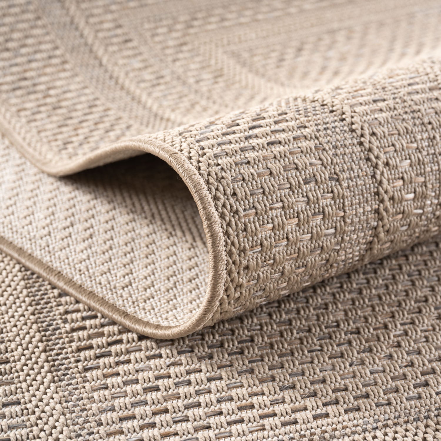 TENERIFE - Tapis Intérieur/Extérieur Beige à Motif Moderne - TEN1304BEI TENERIFE