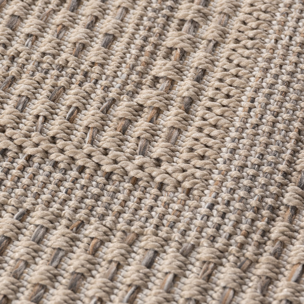 TENERIFE - Tapis Intérieur/Extérieur Beige à Motif Moderne - TEN1304BEI TENERIFE