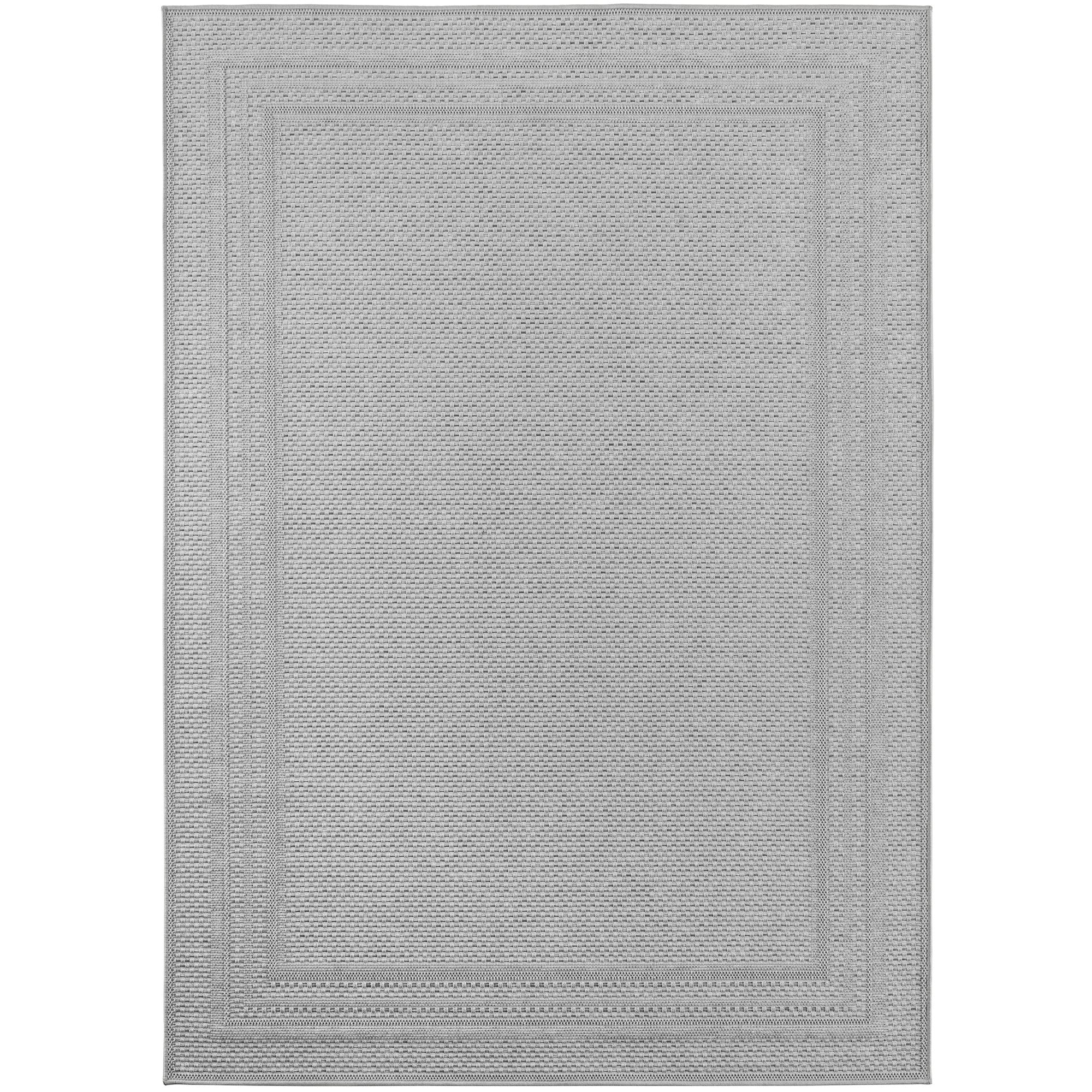 TENERIFE - Tapis Intérieur/Extérieur Gris à Motif Moderne - TEN1304GRI TENERIFE