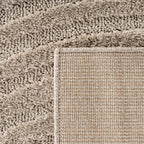 TURIN - tapis moderne design arc en relief : TUR1122BEI TURIN